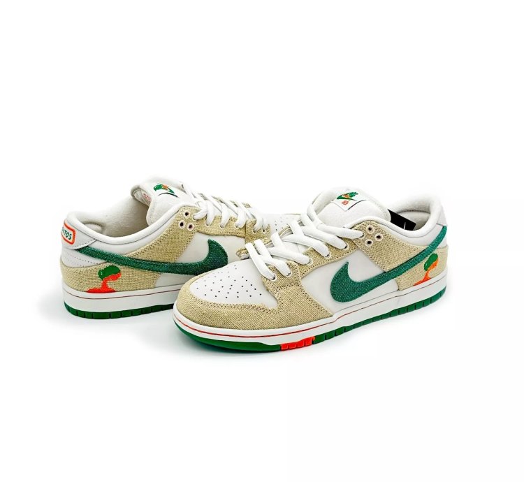 Jarritos × Nike Sb Dunk Low Phamtom Safety Orange-malachite Fd0860-001