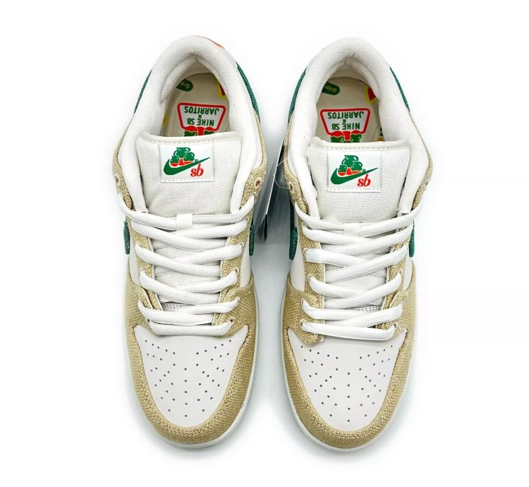 Jarritos × Nike Sb Dunk Low Phamtom Safety Orange-malachite Fd0860-001