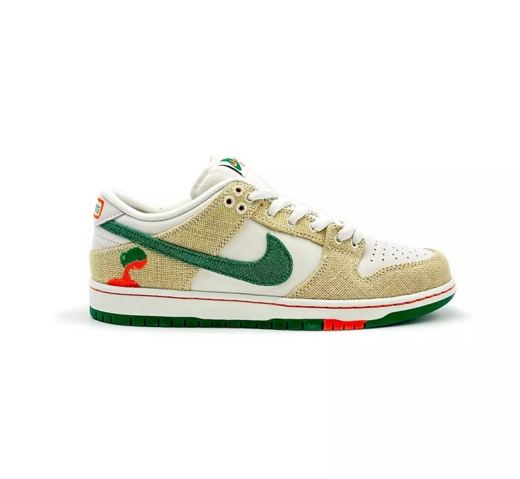 Jarritos × Nike Sb Dunk Low Phamtom Safety Orange-malachite Fd0860-001