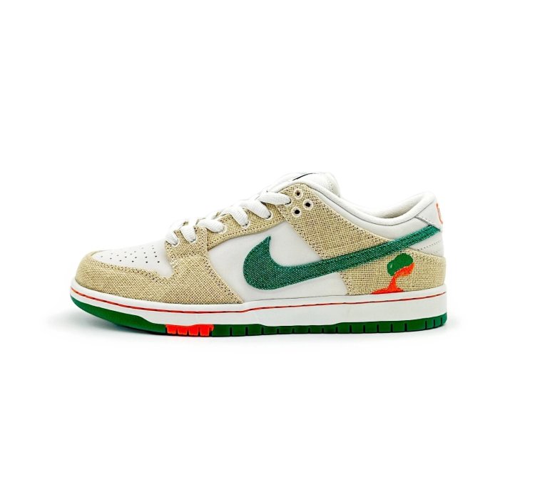 Jarritos × Nike Sb Dunk Low Phamtom Safety Orange-malachite Fd0860-001