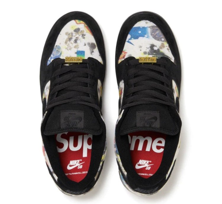 Supreme Nike Sb Rammellzee Dunk Low Multicolor Size 9 5 Mens