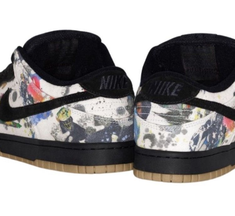 Supreme Nike Sb Rammellzee Dunk Low Multicolor Size 9 5 Mens
