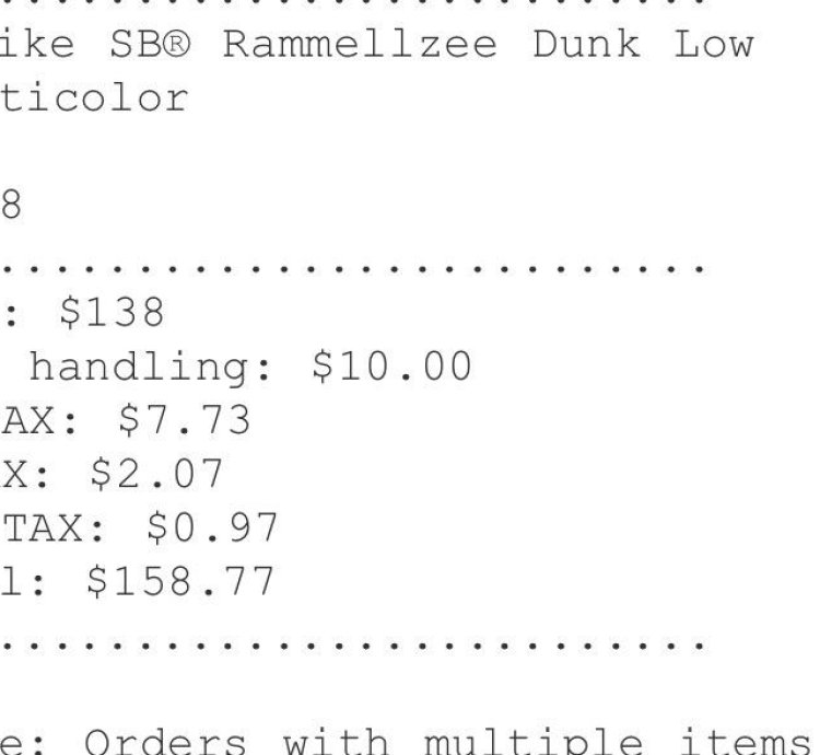 Supreme Nike Sb Rammellzee Dunk Low Multicolor Size 9 5 Mens