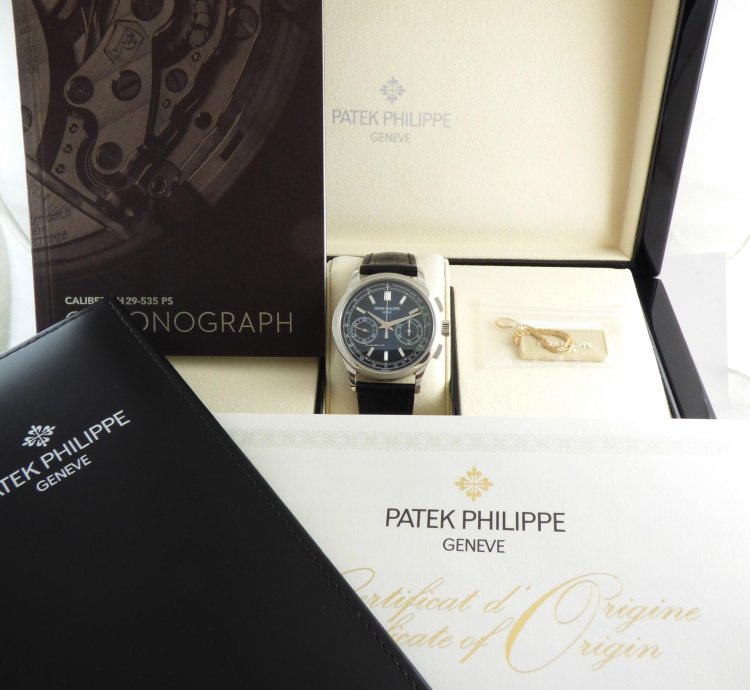 Patek Philippe Chronograph Blue Platinum