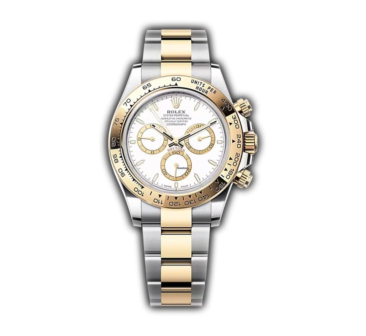 Rolex Daytona 40mm 18k Steel And Yellow Gold White Dial Caliber 4131