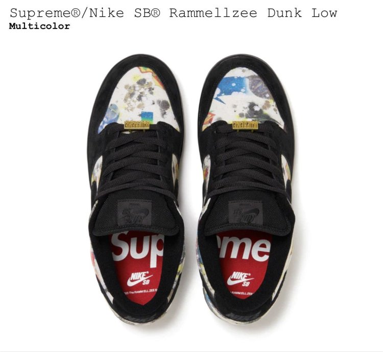 Supreme Nike Sb Remmellezee Dunk Low