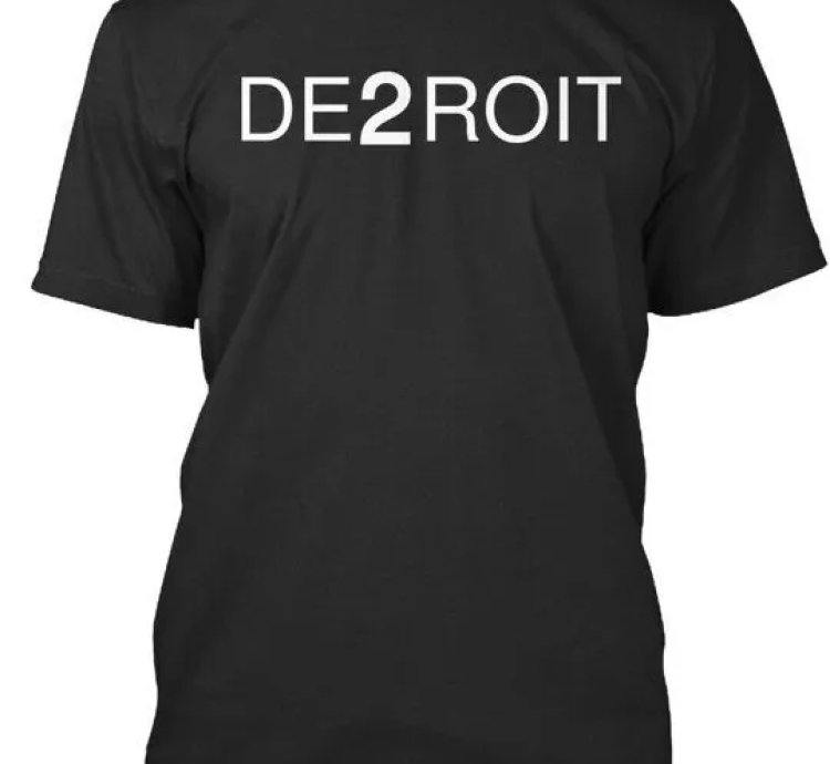 Detroiters De2roit - Premium T-shirt Made In The Usa Size S To 5xl