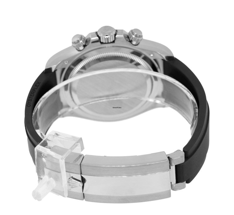 Rolex Daytona 40mm 18k White Gold Black Dial Black Bezel 126519ln