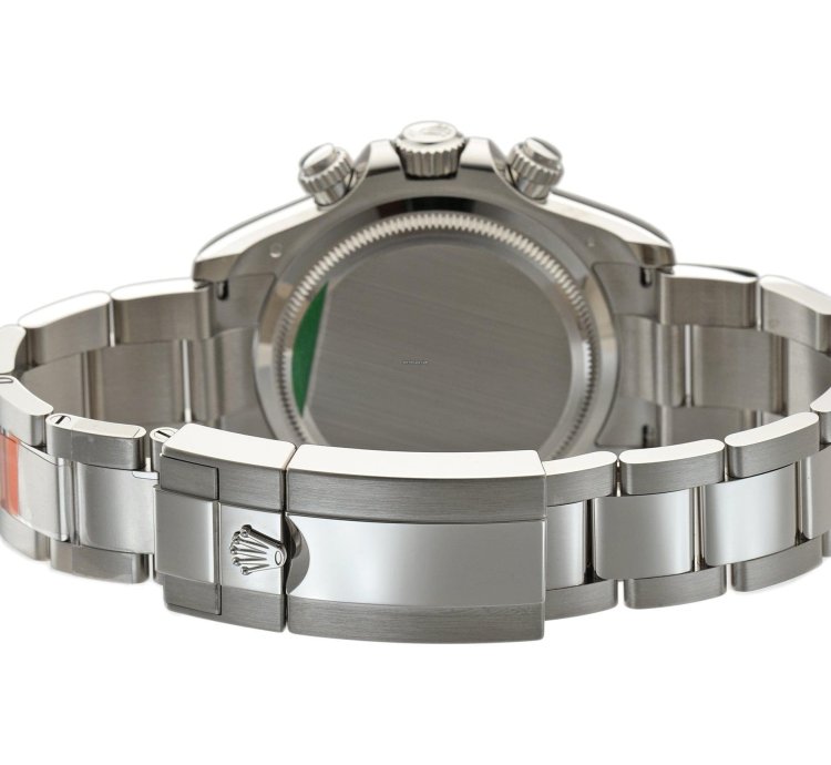 Rolex Daytona 40mm 18k White Gold Black Dial Caliber 4131