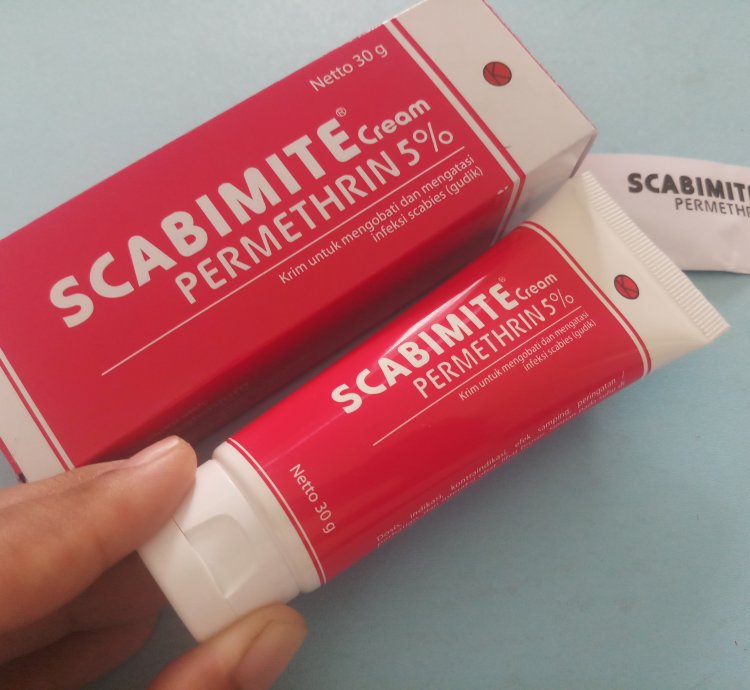 Scabimate Permethrin Cream Anti Scabies