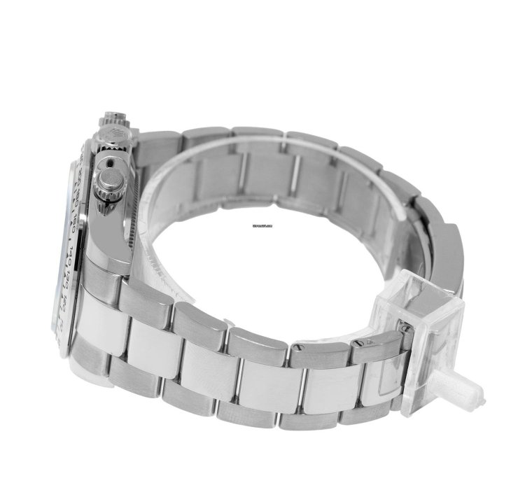 Rolex Daytona 40mm 18k White Gold Blue Dial White Gold Bezel 116509