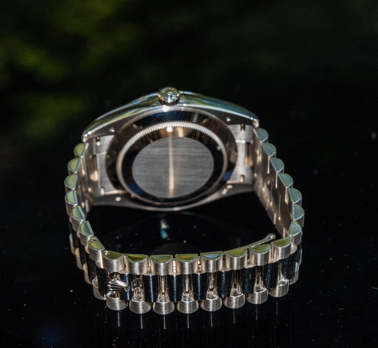 Rolex Day-date 40 june 2023 White Gold - Blue Dial