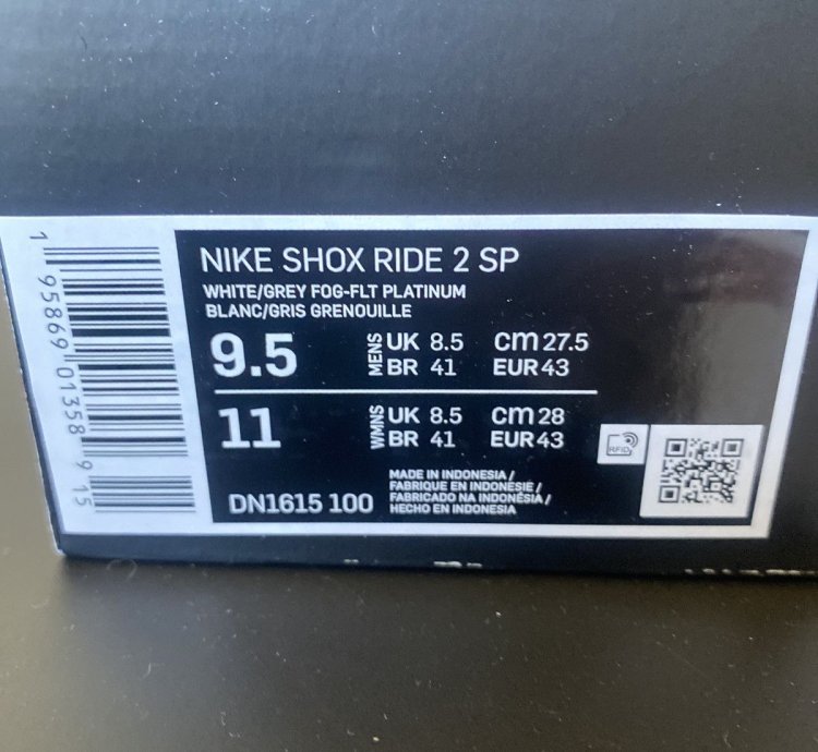 Supreme Nike Shox Ride 2