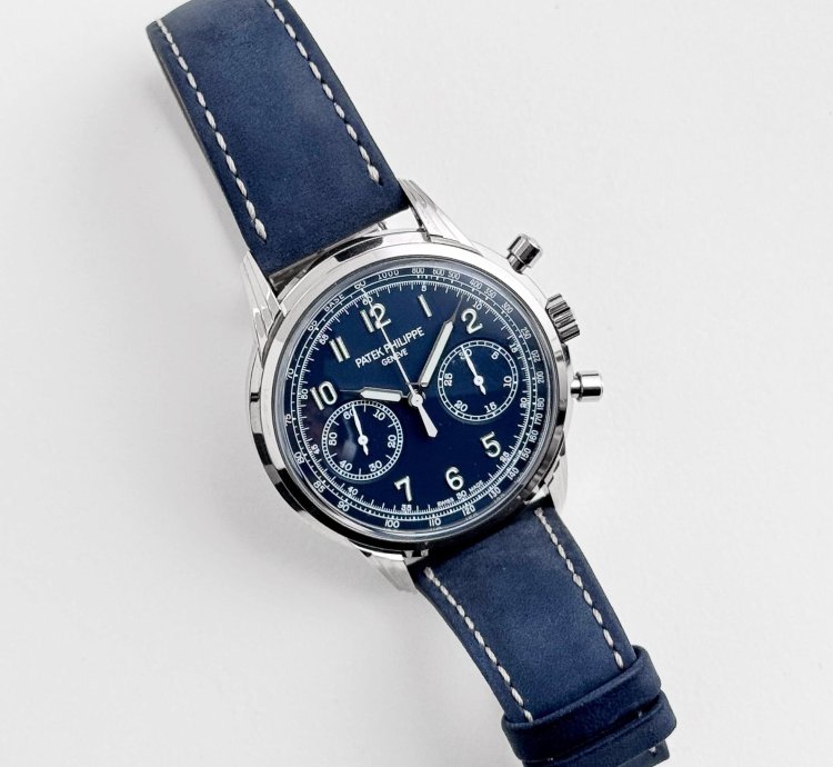 Patek Philippe Chronograph Complications 5172g-001 Chronograph White Gold Blue Dial 2020
