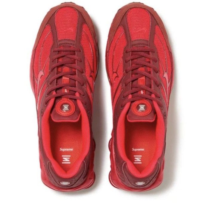 Supreme Nike Shox Ride 2 red