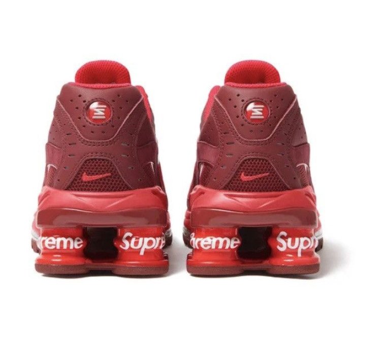 Supreme Nike Shox Ride 2 red
