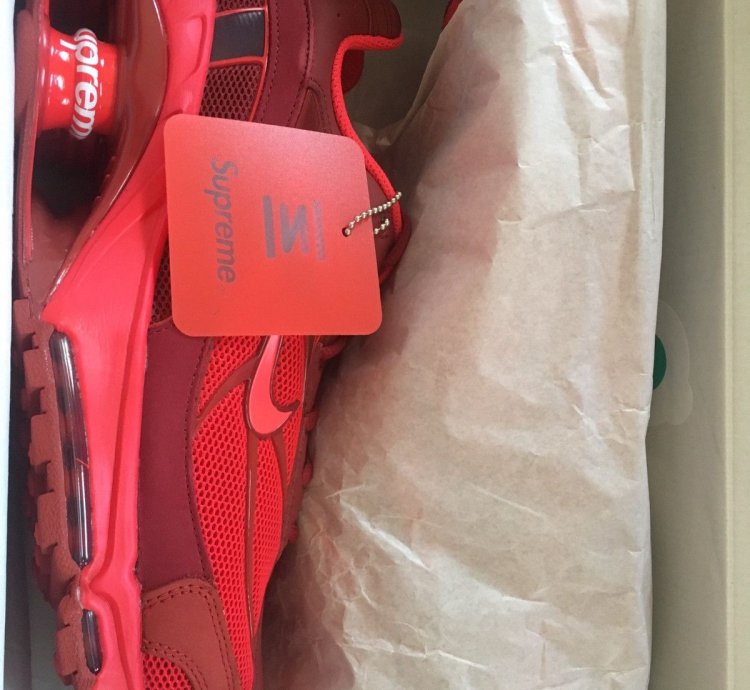 Supreme Nike Shox Ride 2 red