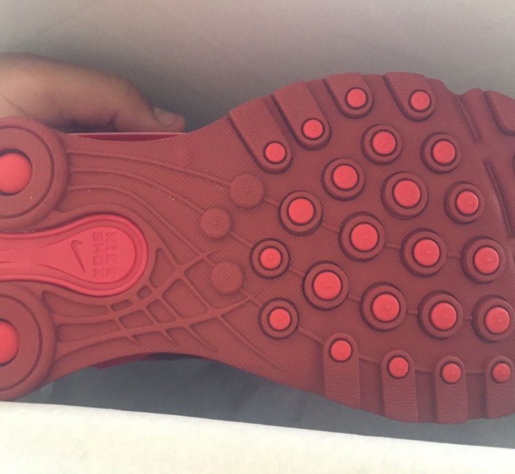 Supreme Nike Shox Ride 2 red