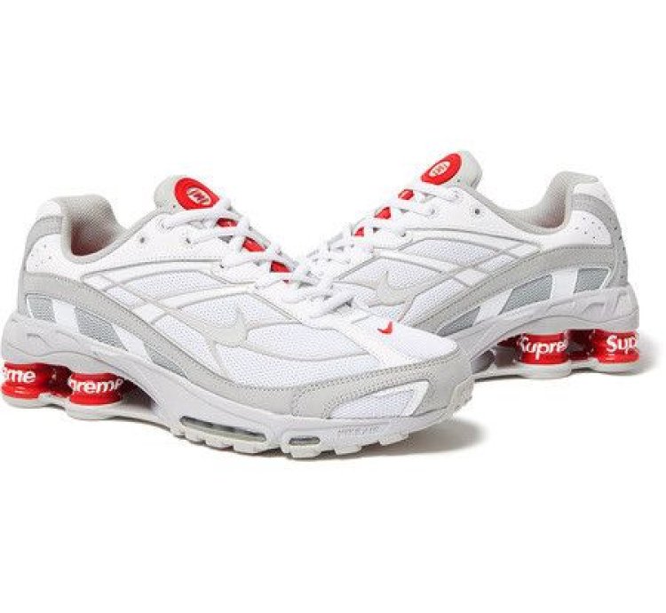 Supreme Nike Shox Ride 2 - White - Us 12