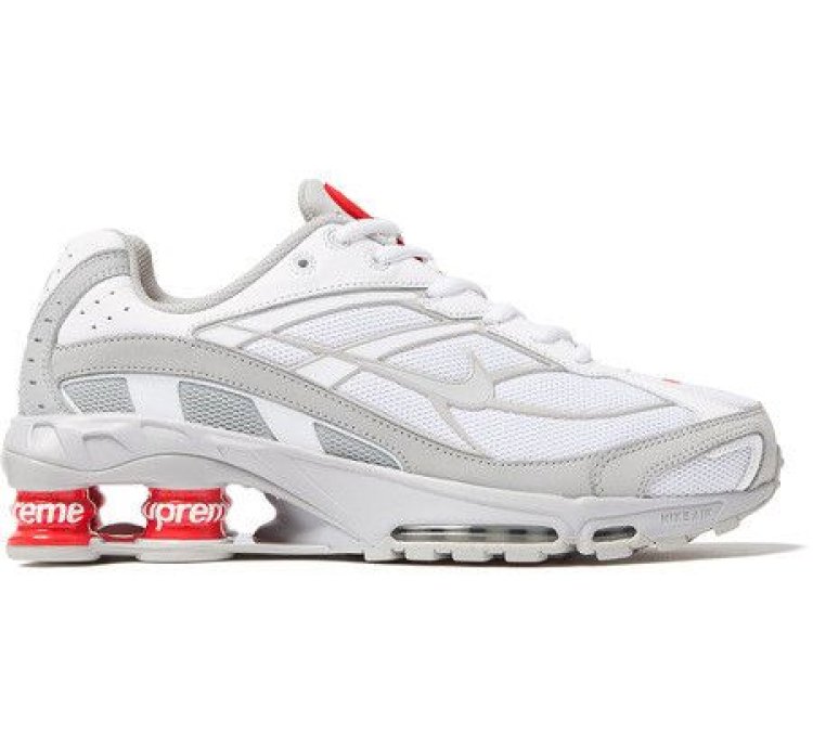 Supreme Nike Shox Ride 2 - White - Us 12