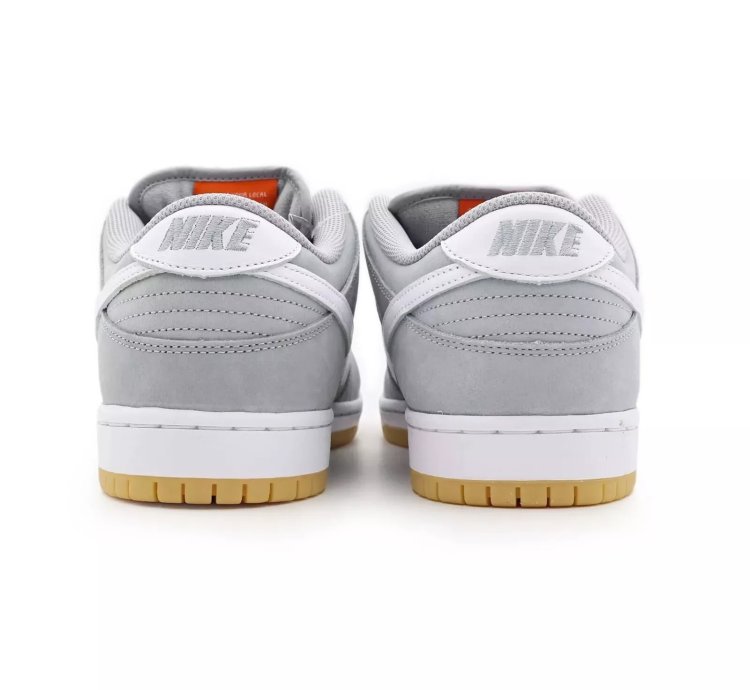 Dv5464-001 Nike Sb Dunk Low Orange Label Grey Gum Cool Wolf Gray Light