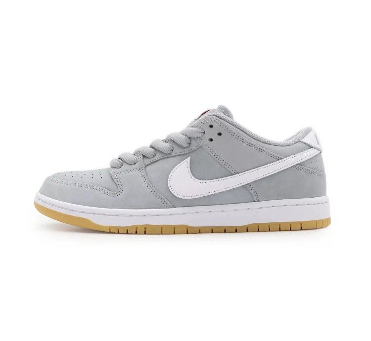 Dv5464-001 Nike Sb Dunk Low Orange Label Grey Gum Cool Wolf Gray Light