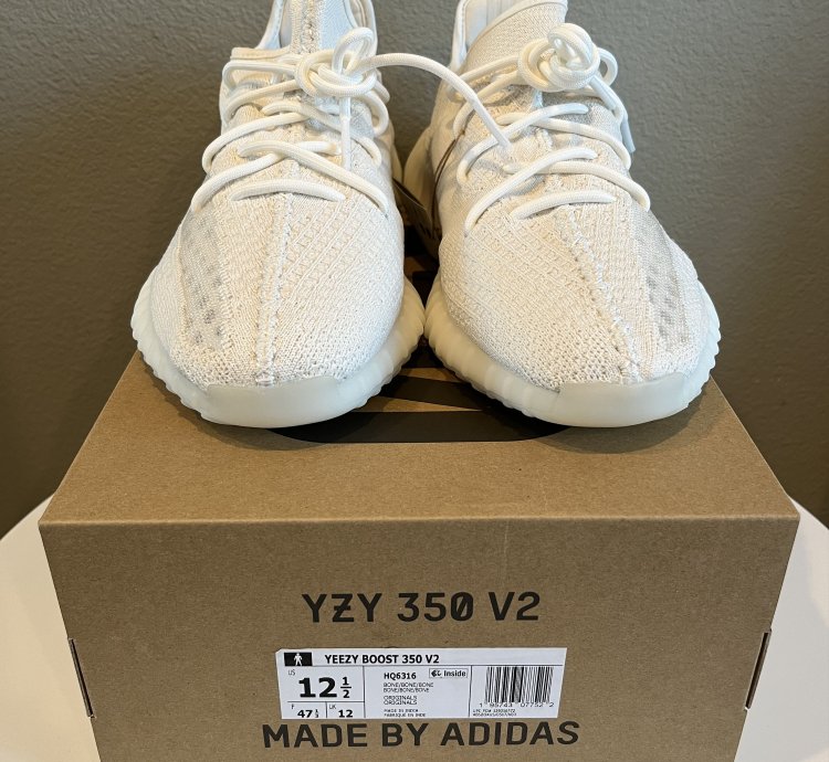 Adidas Yeezy Boost 350 V2 Bone 12 5