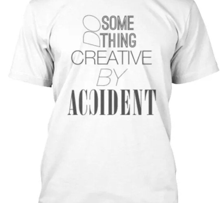 Accidental Creativity T-shirt Made In The Usa Size S To 5xl