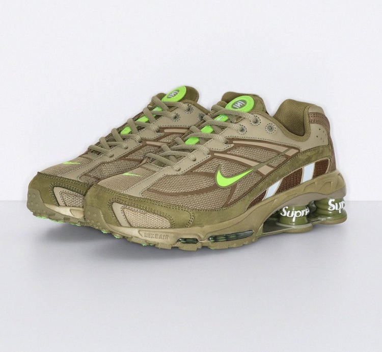 Supreme Nike Shox Ride 2 Olive