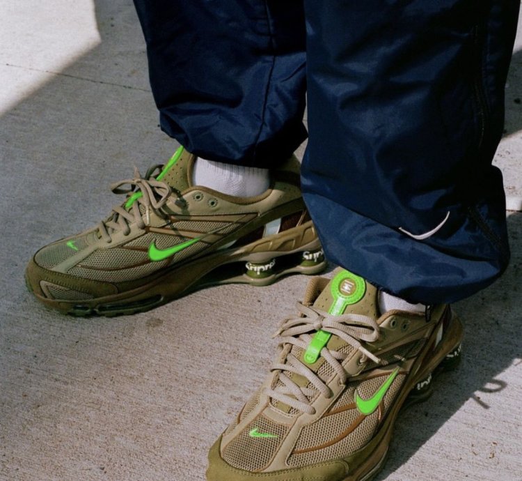 Supreme Nike Shox Ride 2 Olive