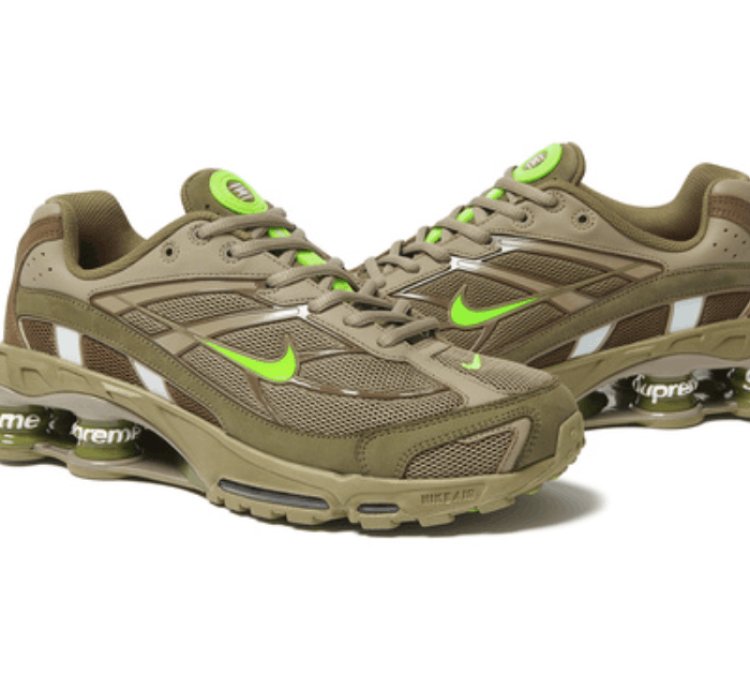 Supreme Nike Shox Ride 2 Olive - 12