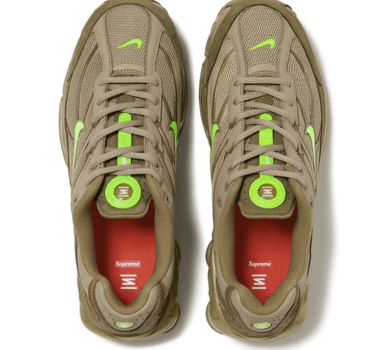 Supreme Nike Shox Ride 2 Olive - 12