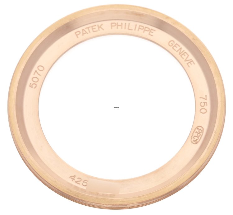 Patek Philippe Chronograph Complications Chronograph Rose Gold Mens Watch 5070r Box Papers
