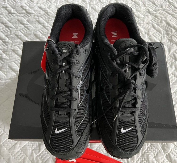 Supreme Nike Shox Ride 2 Sp Black 10 5