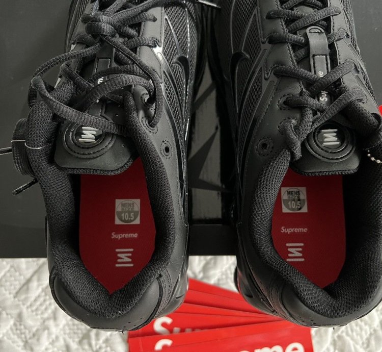 Supreme Nike Shox Ride 2 Sp Black 10 5