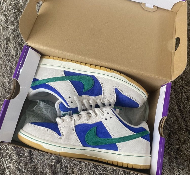 Sb Dunk Low Malachite Hyper Royal