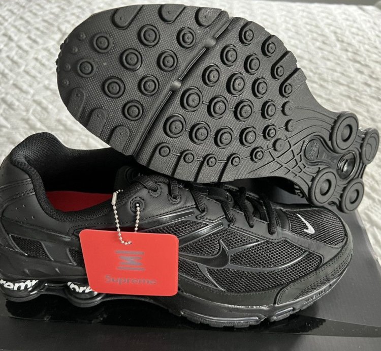 Supreme Nike Shox Ride 2 Sp Black 10 5