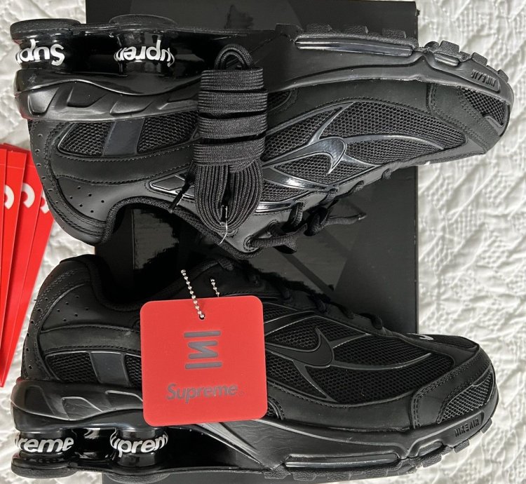 Supreme Nike Shox Ride 2 Sp Black 10 5