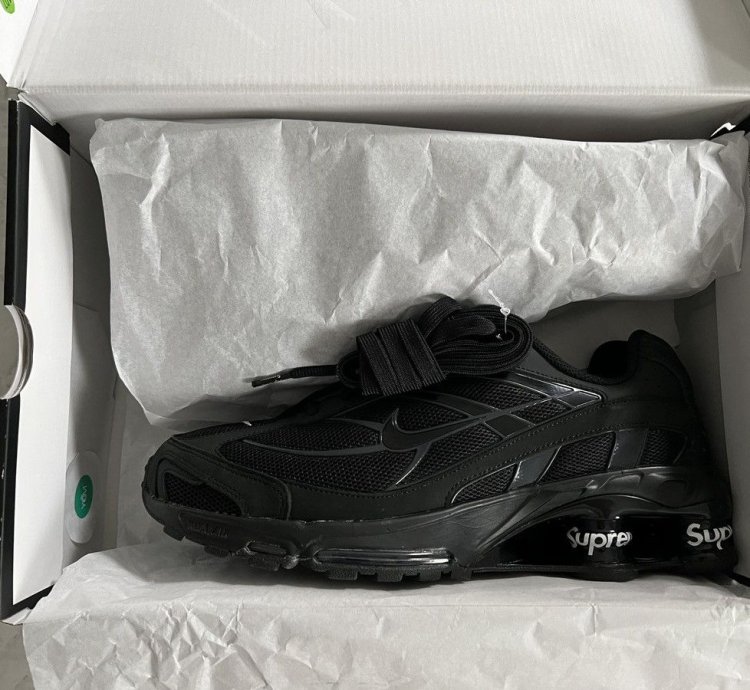 Supreme Nike Shox Ride 2 Sp Black 10 5