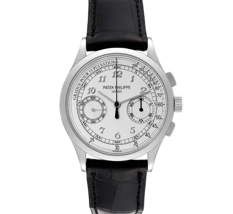 Patek Philippe Chronograph Complications Chronograph White Gold Mens Watch 5170g