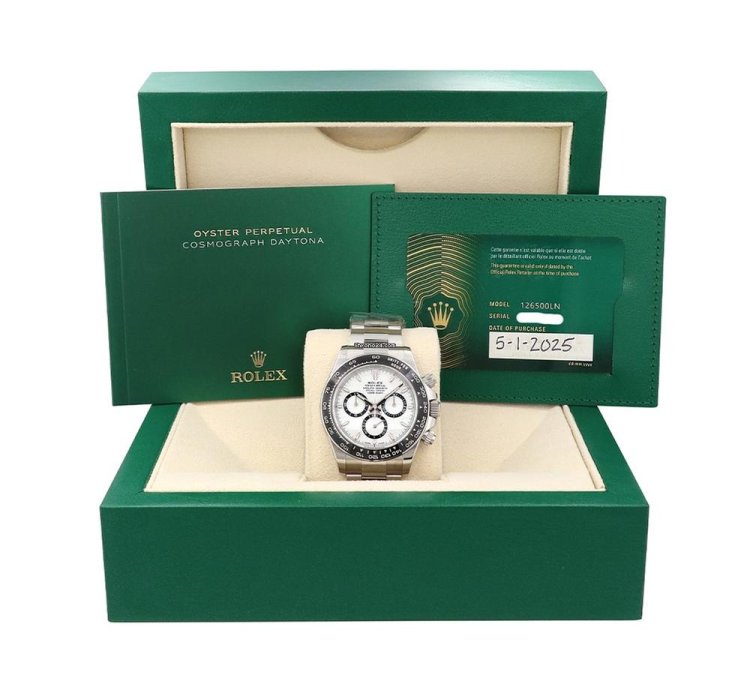 Rolex Daytona 40mm 2025 Panda Daytona