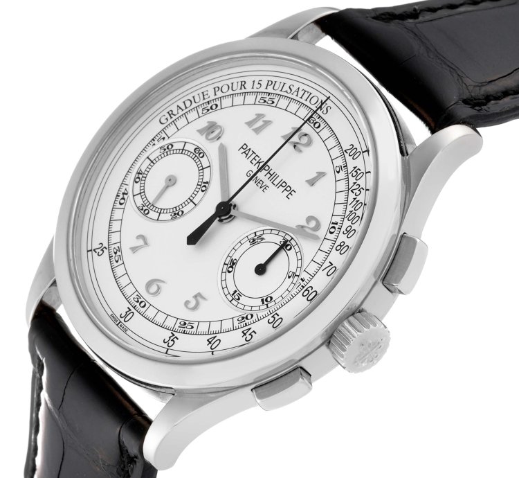 Patek Philippe Chronograph Complications Chronograph White Gold Mens Watch 5170g
