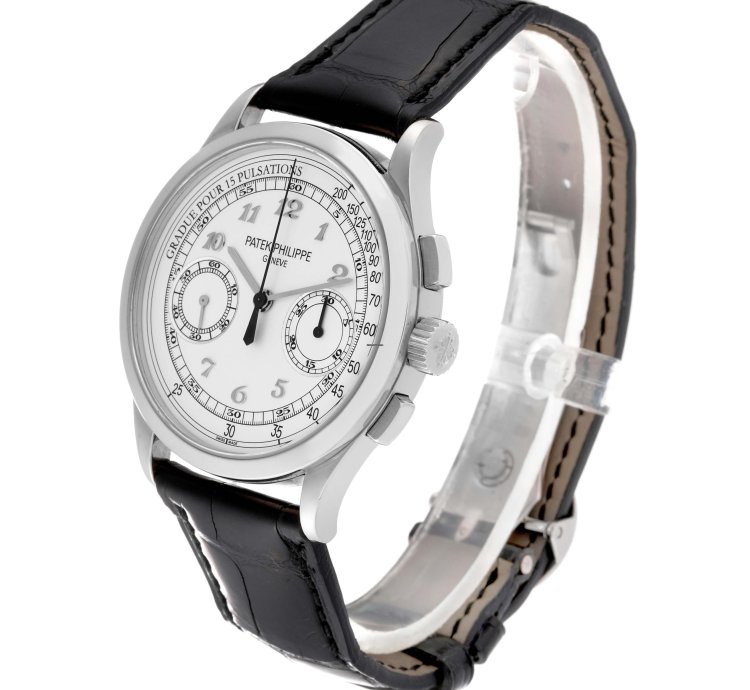 Patek Philippe Chronograph Complications Chronograph White Gold Mens Watch 5170g