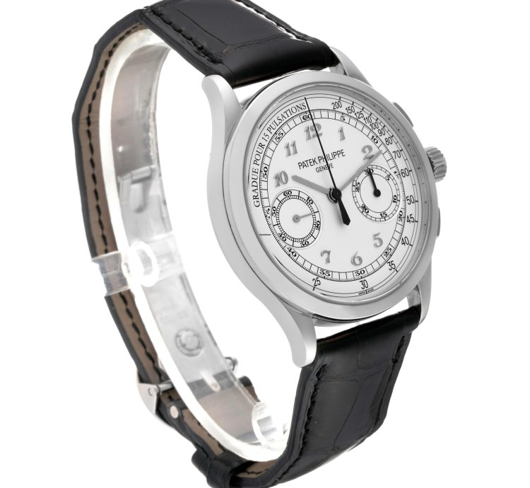 Patek Philippe Chronograph Complications Chronograph White Gold Mens Watch 5170g