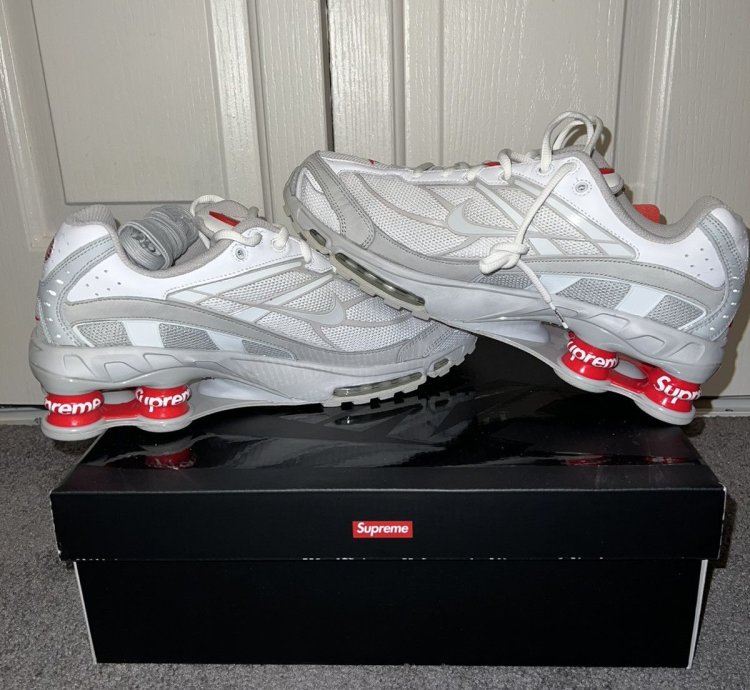 Supreme Nike Shox Ride 2 White