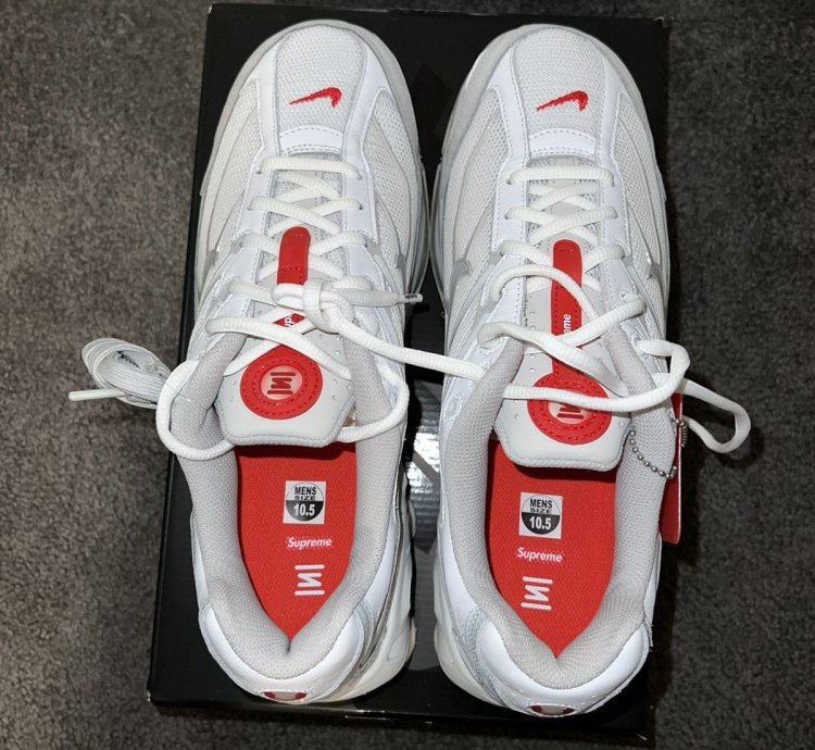 Supreme Nike Shox Ride 2 White