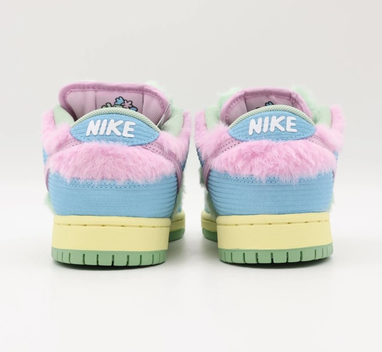 Fn6040-400 Verdy Nike Sb Dunk Low Pro Visty Blue Gaze And Enamel Green