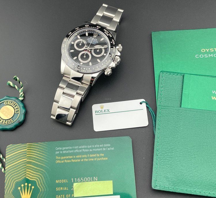 Rolex Daytona 40mm Black Dial