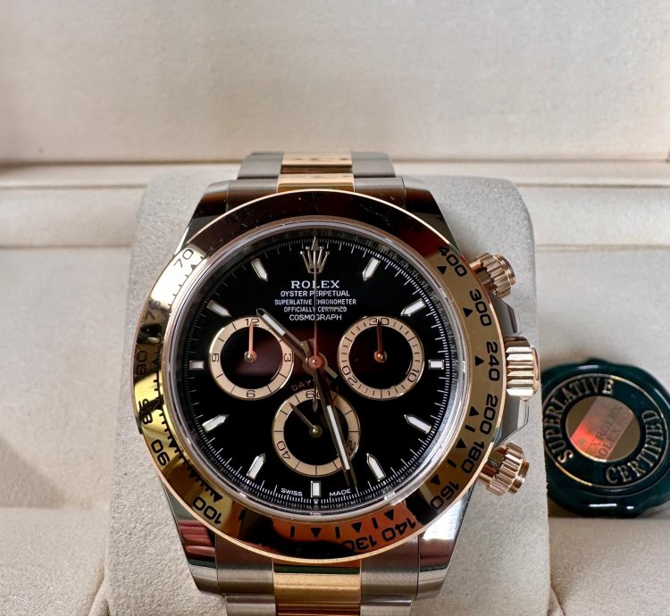 Rolex Daytona 40mm Black Dial Ungetragen Neu 12 24 Original Pap Box