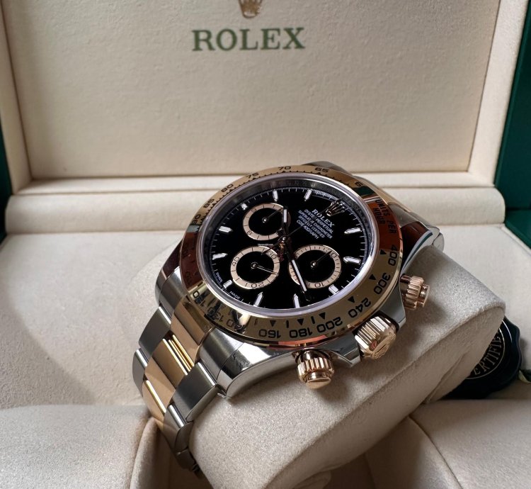Rolex Daytona 40mm Black Dial Ungetragen Neu 12 24 Original Pap Box